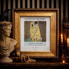 Ornate Gold Bronze Baroque Photo Frame 8x10 Classic Vintage Style Wall Art