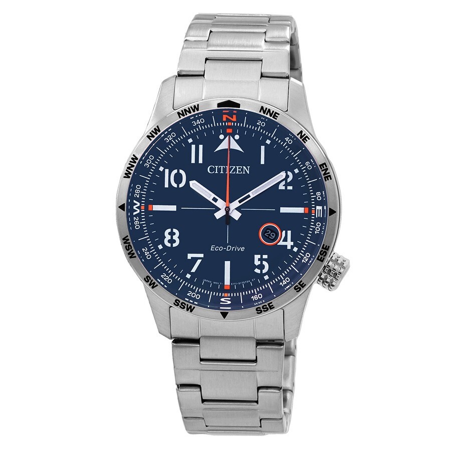 Citizen Men's Eco-Drive Blue Dial Watch - BM7550-87L NEW | eBay