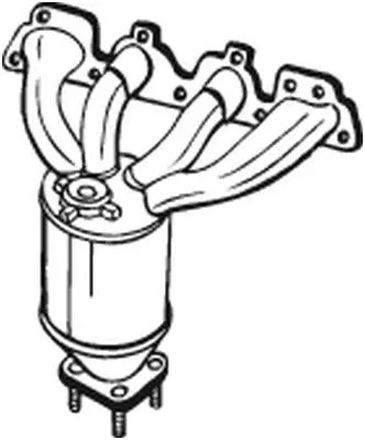 Catalizzatore Euro 4 090-560 BOSAL per OPEL ASTRA H ASTRA H Familiare VECTRA C