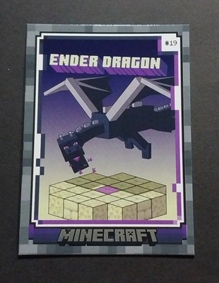 ENDER DRAGON 2024 PANINI MINECRAFT BASE SET STONE PARELLEL #19