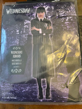Wednesday Addams Adult Medium 6-8 Costume Dress Blazer NEW