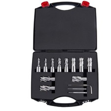 Uimoso 13-Piece HSS Annular Cutter Set with W...