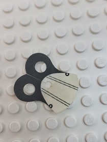 Lego Sw0383 Armor Pauldron Cloth Black Neck 4 Thin Black Stripes Sandtrooper