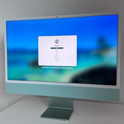 Apple iMac 24'' M1 2021 · 16 GB RAM · 1 TB SSD · Grün · 8-Core · OVP