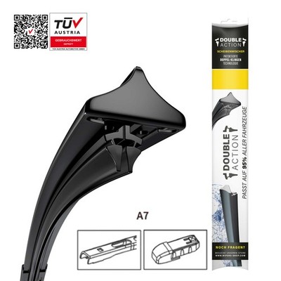 Scheibenwischer für Mitsubishi ASX Set für Frontscheibe Double Action D3185