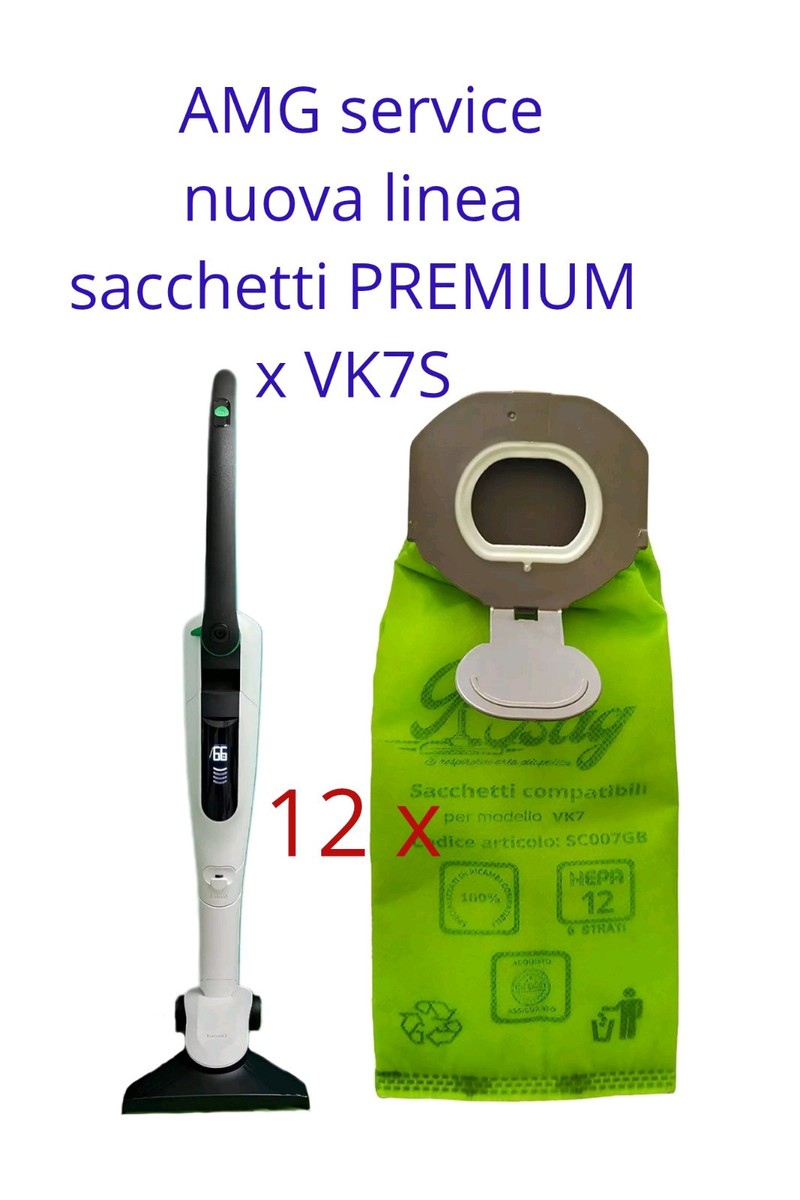 SACCHETTI 6PZ FOLLETTO VK7S PREMIUM QUALITY