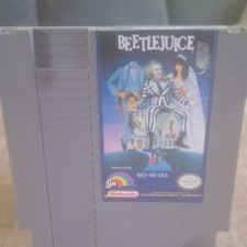 LJN Beetlejuice Nintendo NES Game Cartridge NTSC-U/C (US/Canada) 1985