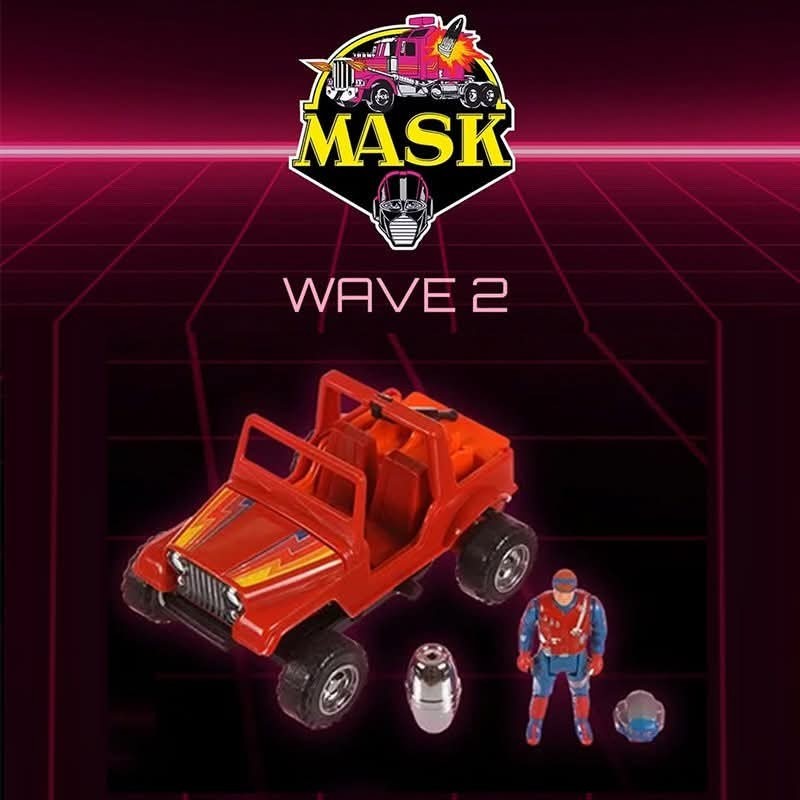 Figurine MASK Wave 2 Goldorak pack duo Gator Piranha jouet vintage Sept2026