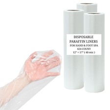 624 Pack Paraffin Wax Bath Liners for Hand  Foot, Disposable Plastic Bags