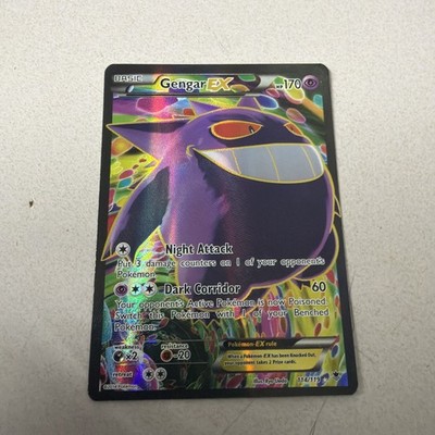 Pokémon Gengar EX (114 Full Art) 114/119 XY-Phantom Forces Holo NM-
