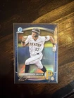 2025 Bowman Chrome #BCP-86 Konnor Griffin Blue Reptilian /150 Pirates