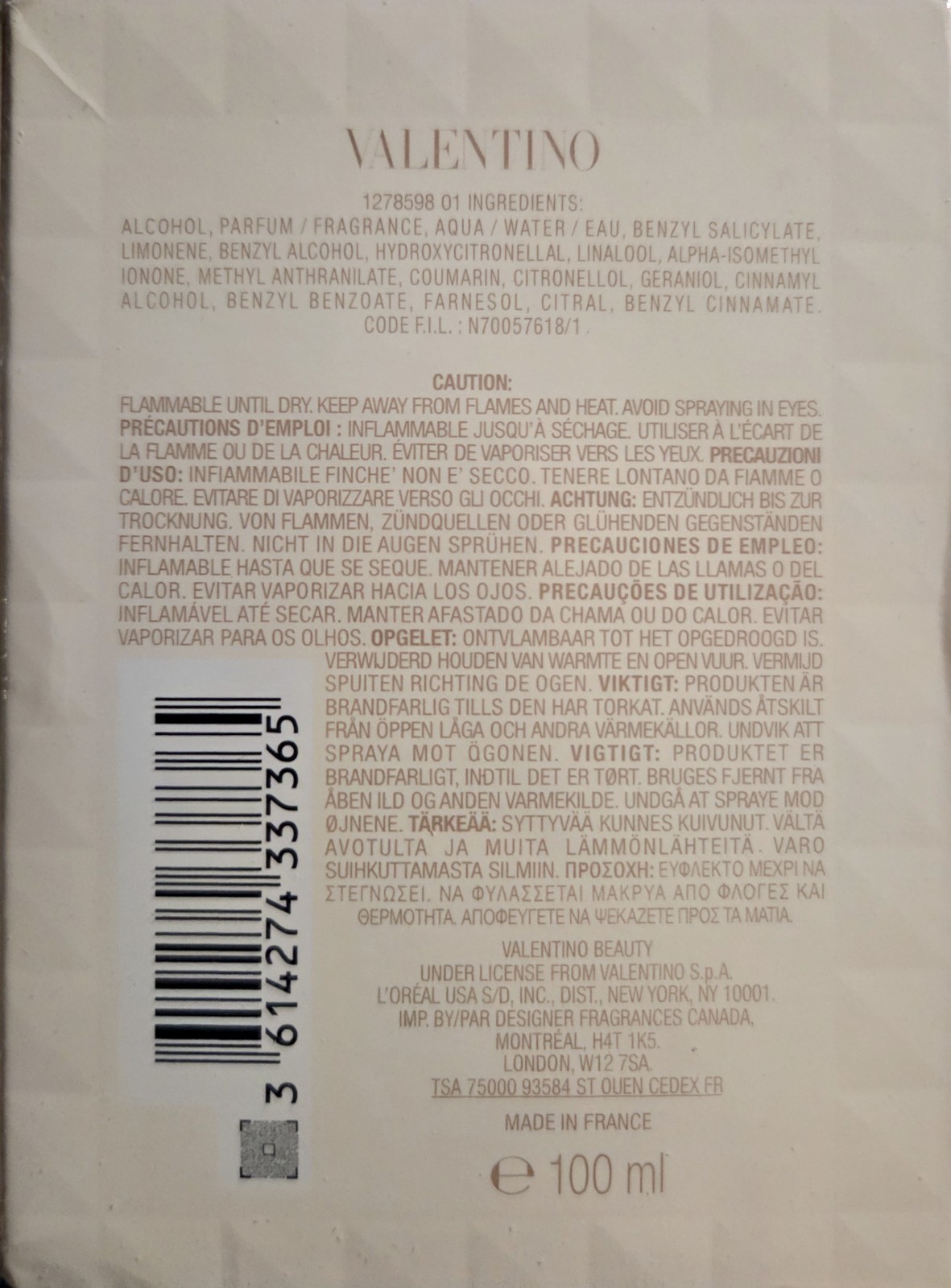 Valentino Donna Born In Roma IVORY EDP women 100 ml NEW thumbnail 2