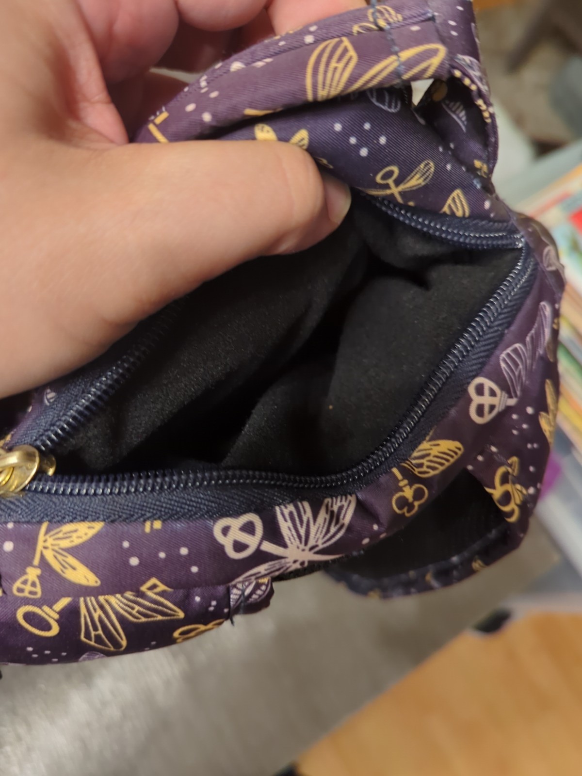 Ju-Ju-Be x HARRY POTTER Flying Keys Full Sized Backpack JuJuBe Navy