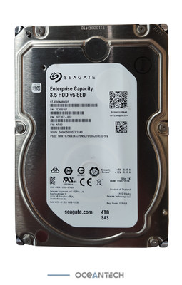 Seagate ST4000NM0065 4TB V5 SED SAS 6G 7.2K 3.5'' Hard Drive