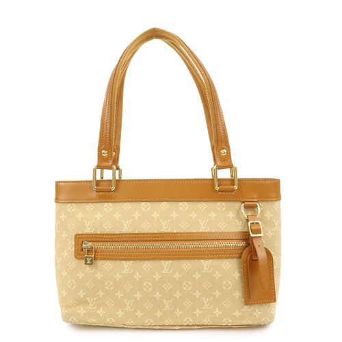 echt Louis Vuitton Monogramm Mini Lucille PM Handtasche beige M92684 gebraucht kostenloser Versand - Bild 1 von 24