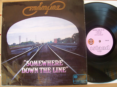 TRAMLINE - Somewhere Down The Line 1968 or. UK lp Pink Island NEAR MINT vinyl