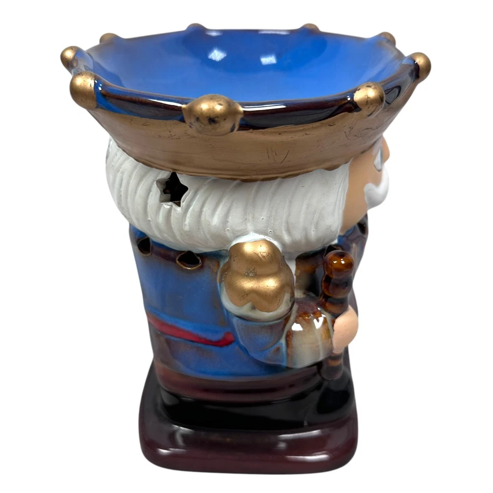 De colección Yankee Candle Christmas Village Cascanueces Tarta Candida Cera Calentador Quemador Foto 2 de 4