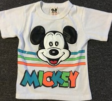 Vtg 80s Mickey Mouse Collection Shirt S 4 USA Walt Disney Minney 90s Disneyland