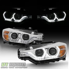 [F32 Style] 2012-2015 BMW F30 320i 328i 335i Sedan LED DRL Projector Headlights
