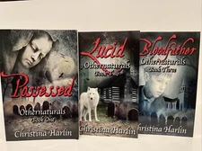 Signed Othernaturals Series: Possessed, Lucid, & BloodFather by Christina Harlin