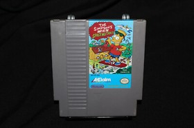 The Simpsons Bart Vs. The Space Mutants NES Nintendo Tested Works! Cart Only!
