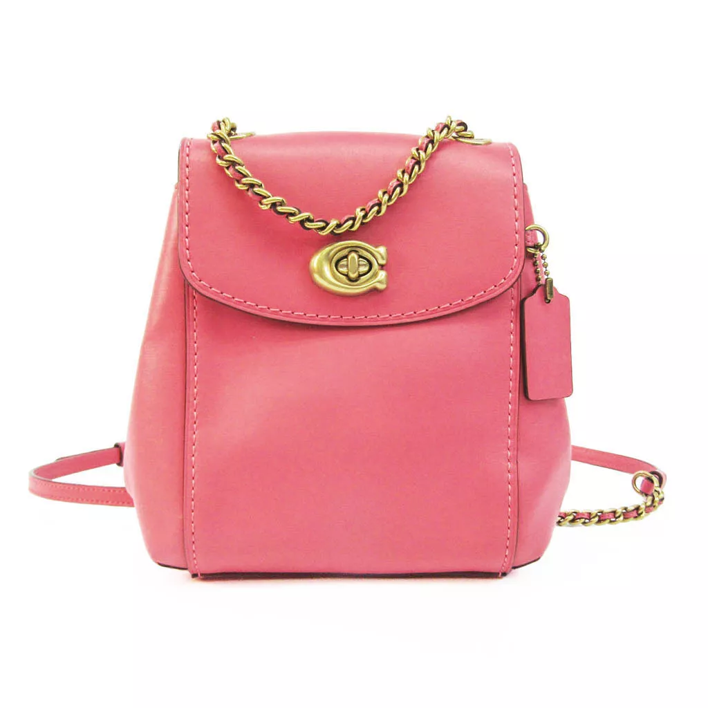 Coach Parker Convertible 52670 Women s Leather Backpack Light Pink