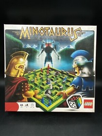 Lego Game Minotaurus 3841 Board Game Box Mini Figures Manuals READ