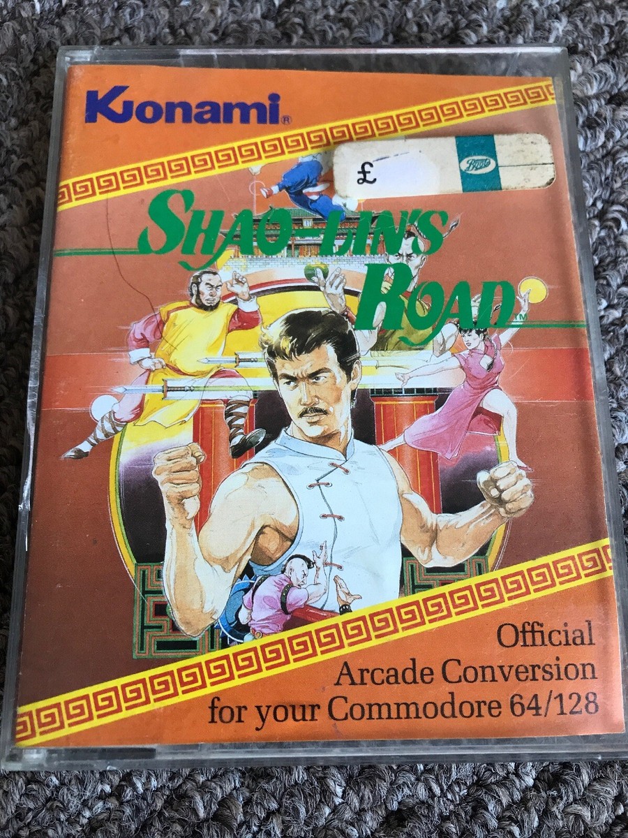 SHAO-LINS Road Konami アーケードゲームパンフレット チラシ My Life