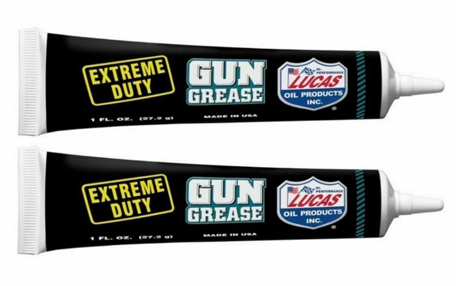 LUCAS Oil Extreme Duty Gun Grease 1oz Tube 10889 Lube (Qty 2)
