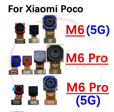 Backside Facing Frontal Selfie Back Camera For Xiaomi Mi Poco M6 Pro M6pro 5G 