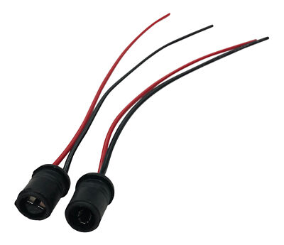 Fassung WEIBLICH W5W Standlicht Glas Sockel 2x T10 Birne Stecker Reparatur