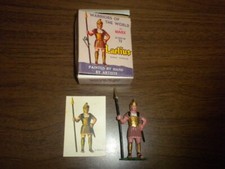WARRIORS OF THE WORLD - LAELIUS ROMAN WARRIOR w/box  card MARX