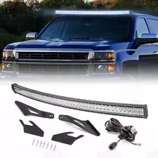 52'' Light Bar Upper Windshield Mount Wire Kit For Silverado/Sierra 1500 2014-18