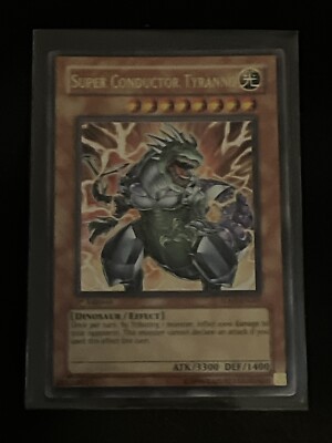 Super Conductor Tyranno 1st Edition SD09-EN001 Yu-Gi-Oh 
