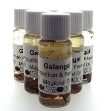 Galangal Herbal Magickal Oil protection, brings favours 