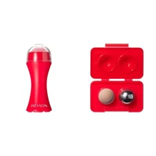 Skin Reviving Face Roller by REVLON, Reusable Facial Skincare Tool & Refill Pack