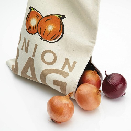 KitchenCraft Stay Fresh Potato Bag & Onion Bag 26 x 38 cm, Beige - Picture 10 of 11