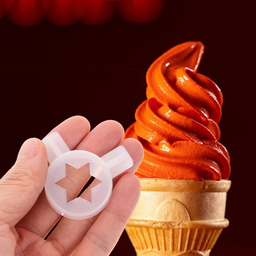 Ice Cream Machine Accessories Plastic Parts Soft Serve Modeling Caps - Picture 2 of 12