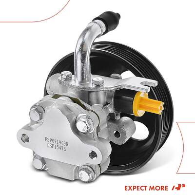 Power Steering Pump Without Reservoir For Hyundai Santa Fe V6 2007~2009 2.7L NEW - View #5