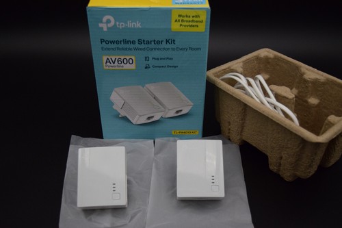 TP-LINK AV600 Nano Powerline Adapter Starter Kit - TL-PA4010KIT