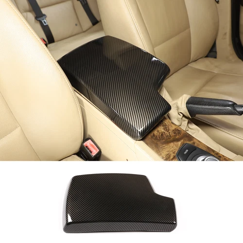 Cubierta interior de fibra de carbono ABS apta para BMW Serie 3 Sedán E90 2005-2012 - Imagen 16 de 39