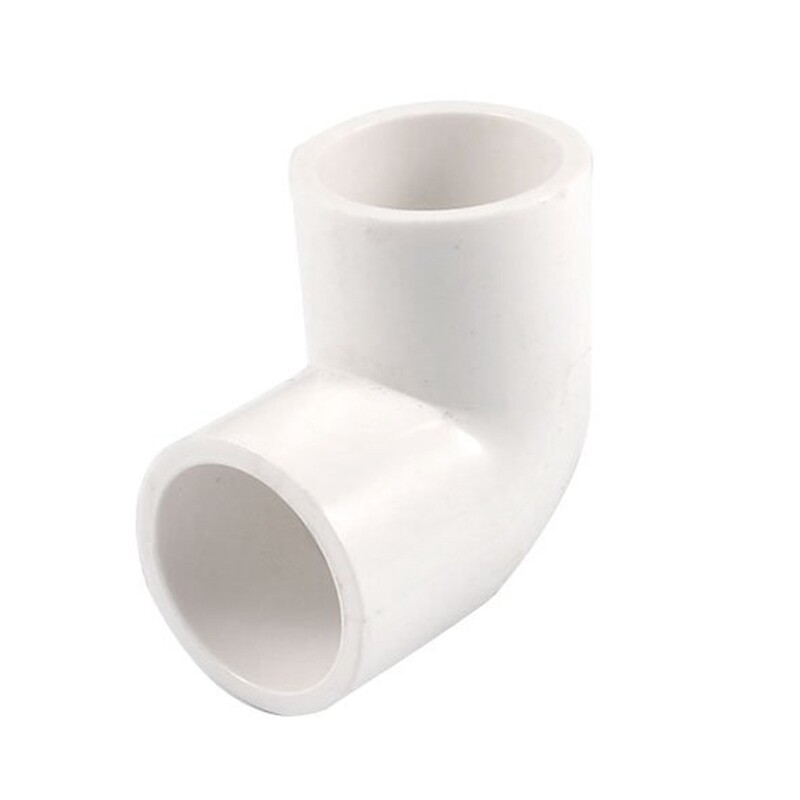 20Mm Pvc Tee 3 Way Water Pipe Tube Adapter Connectors White 5 Pcs & Dia