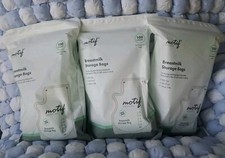Motif Medical Breast Milk Storage Bags 8oz Single Use Bag 100 CT  SET OF 3 