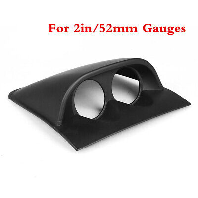 1 Holes 1pcs Black Metal 52mm 2'' Gauge Meter Mount Holder Pod
