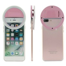 Selfie LED Fotocamera Anello Flash Riempire Luci per Cellulare Portatile Lusso