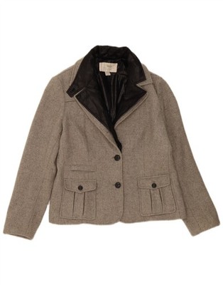 Marlboro Classics Womens Blazer Jacket UK 16 Large Grey Colourblock CJ12