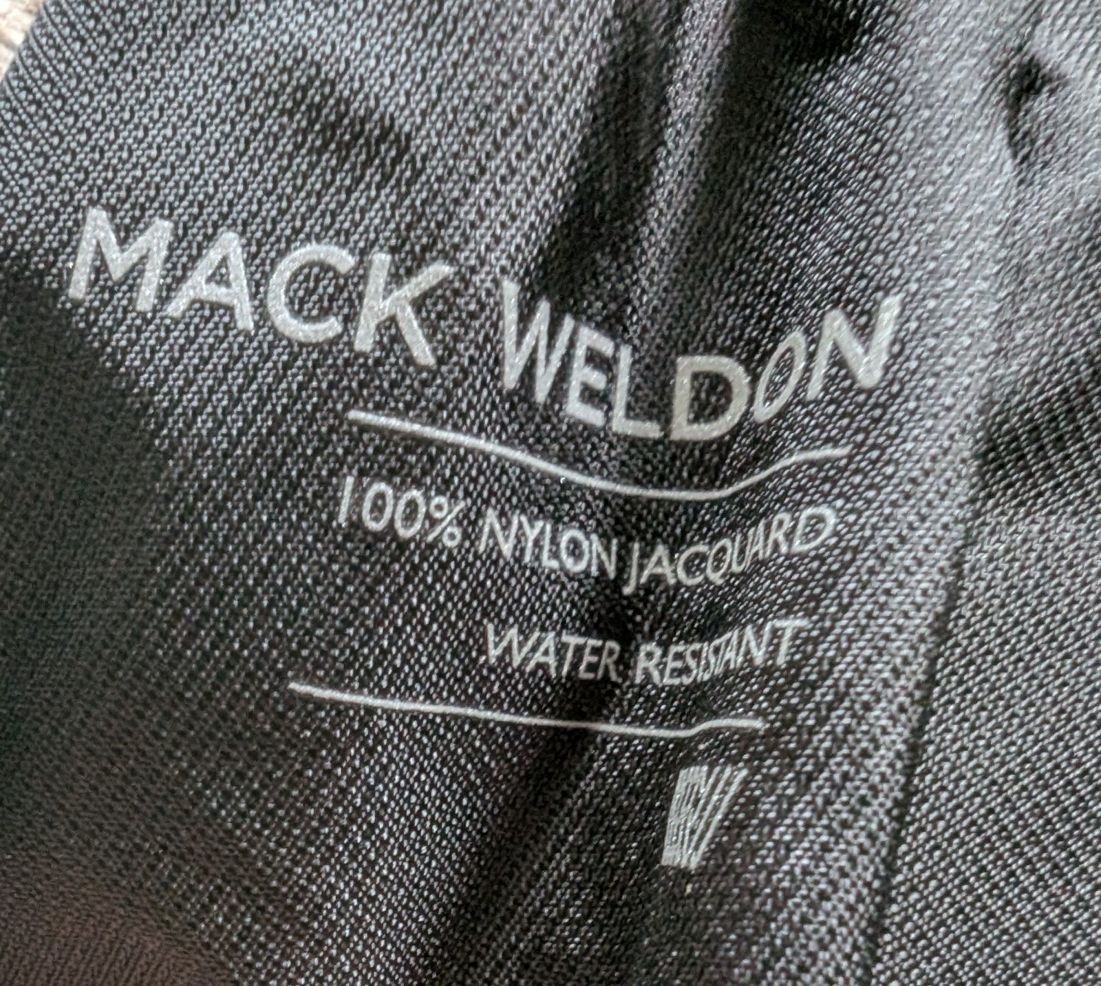 Mack Weldon soft shell backpack black travel nylo… - image 7