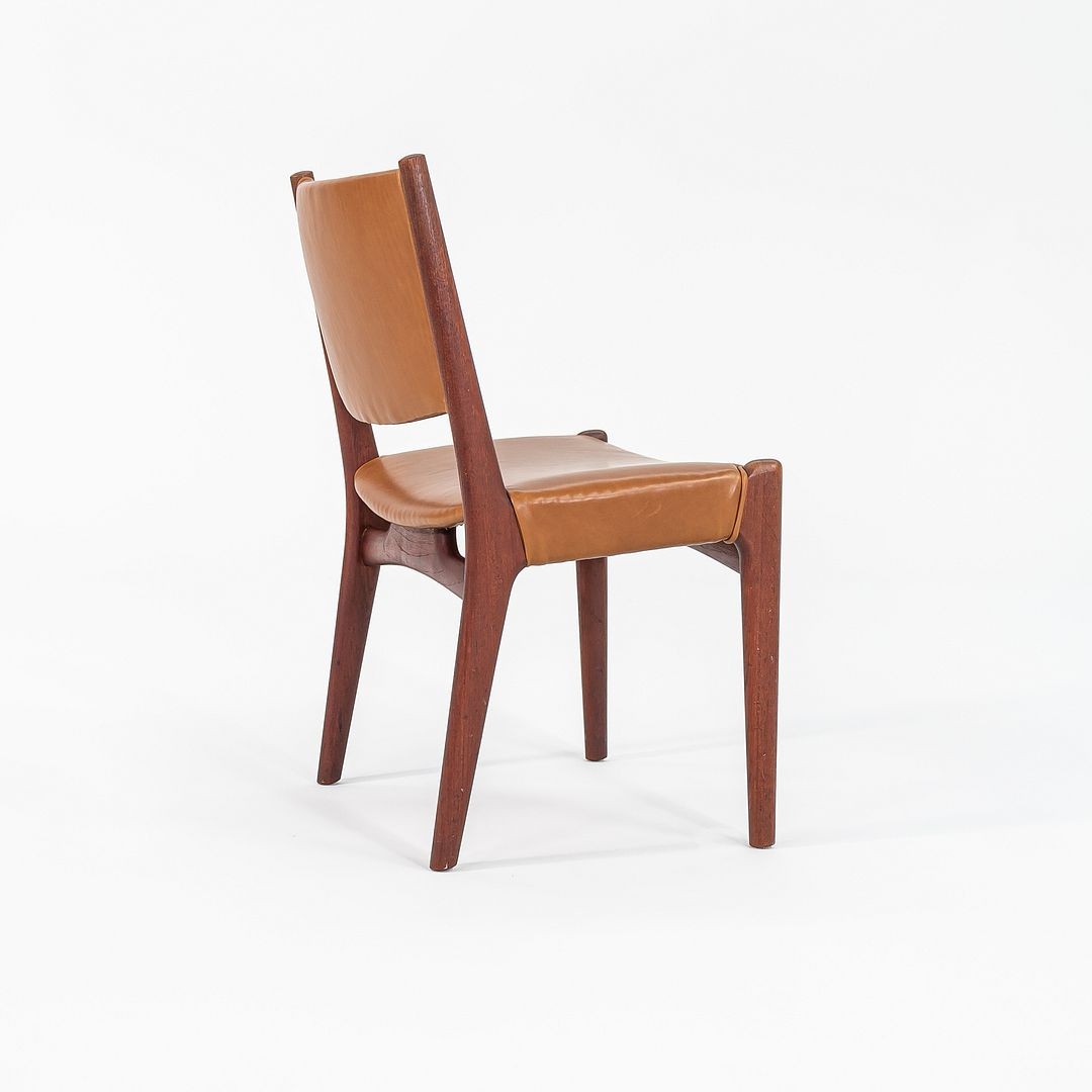 1960s Hans Wegner for Johannes Hansen #957 Armless Side Chair in