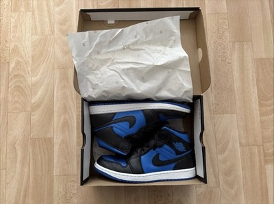 Nike Air Jordan 1 Mid Black Royal Blue White   Gr. 42 (US 8.5)