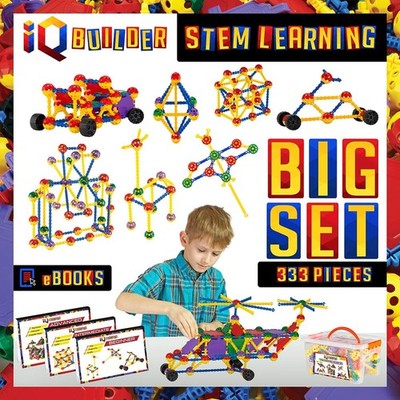 IQ BUILDER | STEM Learning Toys | Creative Construction Engineering | Fun Edu...